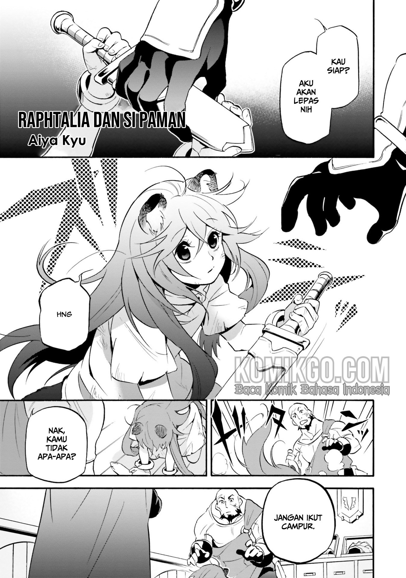 Tate no Yuusha no Nariagari Anthology – Raphtalia to issho Chapter 01 Bahasa Indonesia