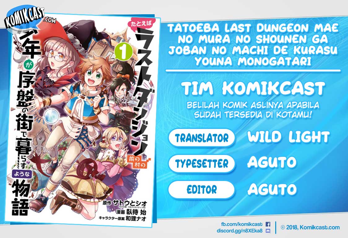 Tatoeba Last Dungeon Mae no Mura no Shounen ga Joban no Machi de Kurasu Youna Monogatari Chapter 05 Bahasa Indonesia