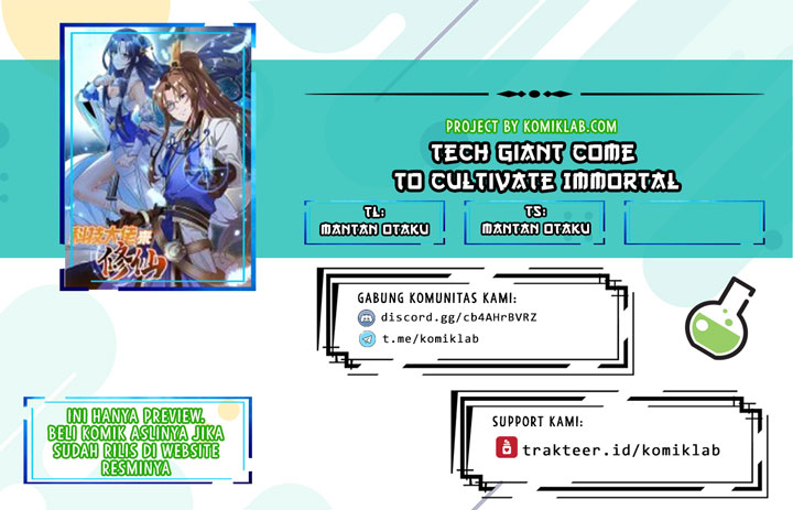 Tech Giant Come to Cultivate Immortal Chapter 39 Bahasa Indonesia