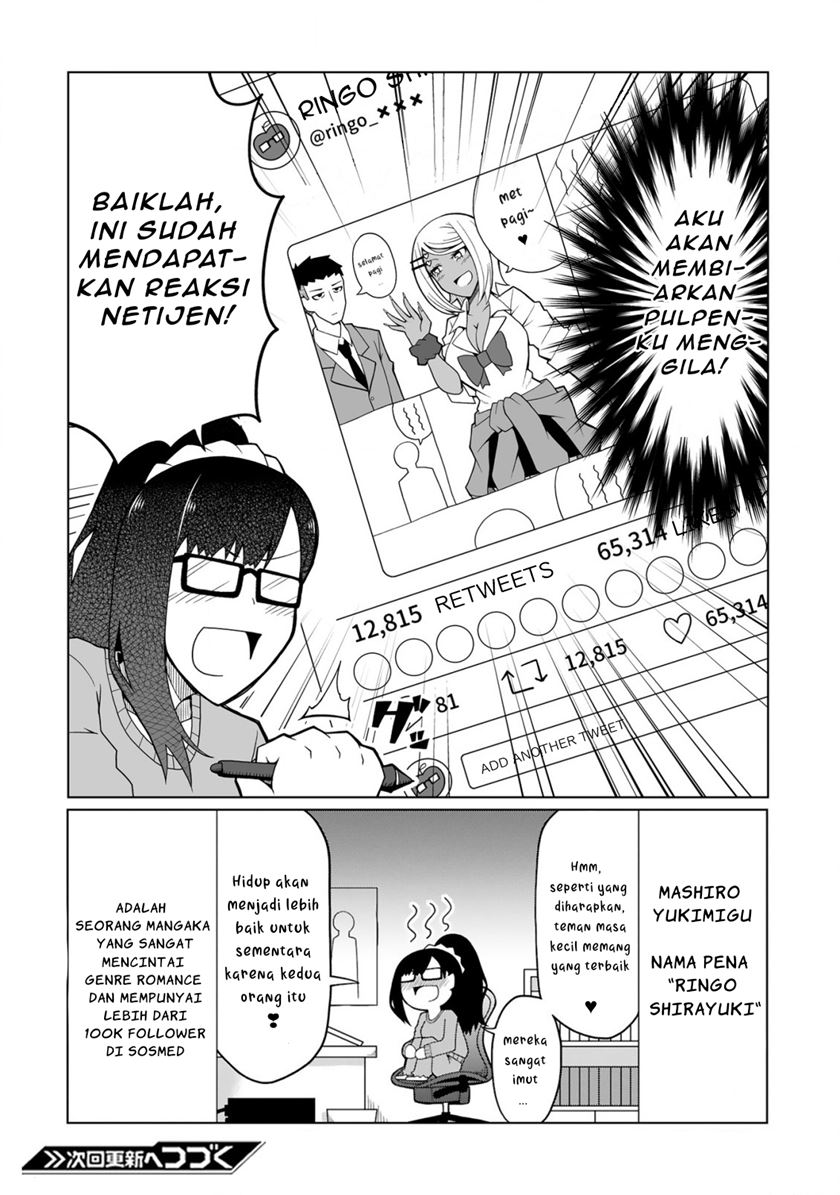 Tedama ni Toritai Kurokiya-san Chapter 03 Bahasa Indonesia
