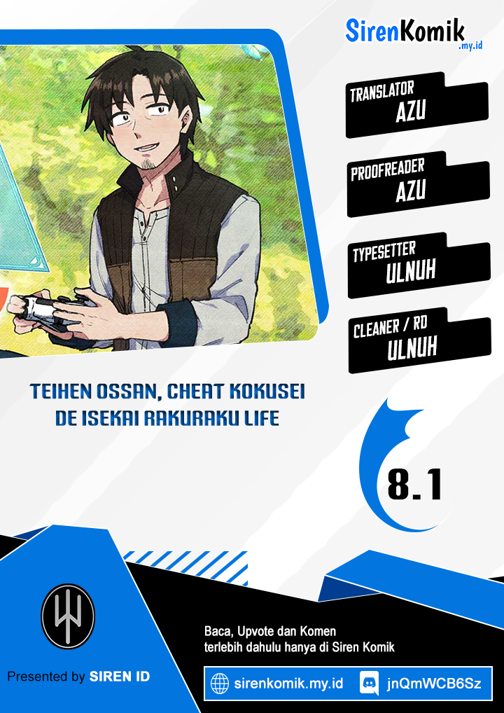 Teihen Ossan, Cheat Kokusei de Isekai Rakuraku Life Chapter 08.1 Bahasa Indonesia