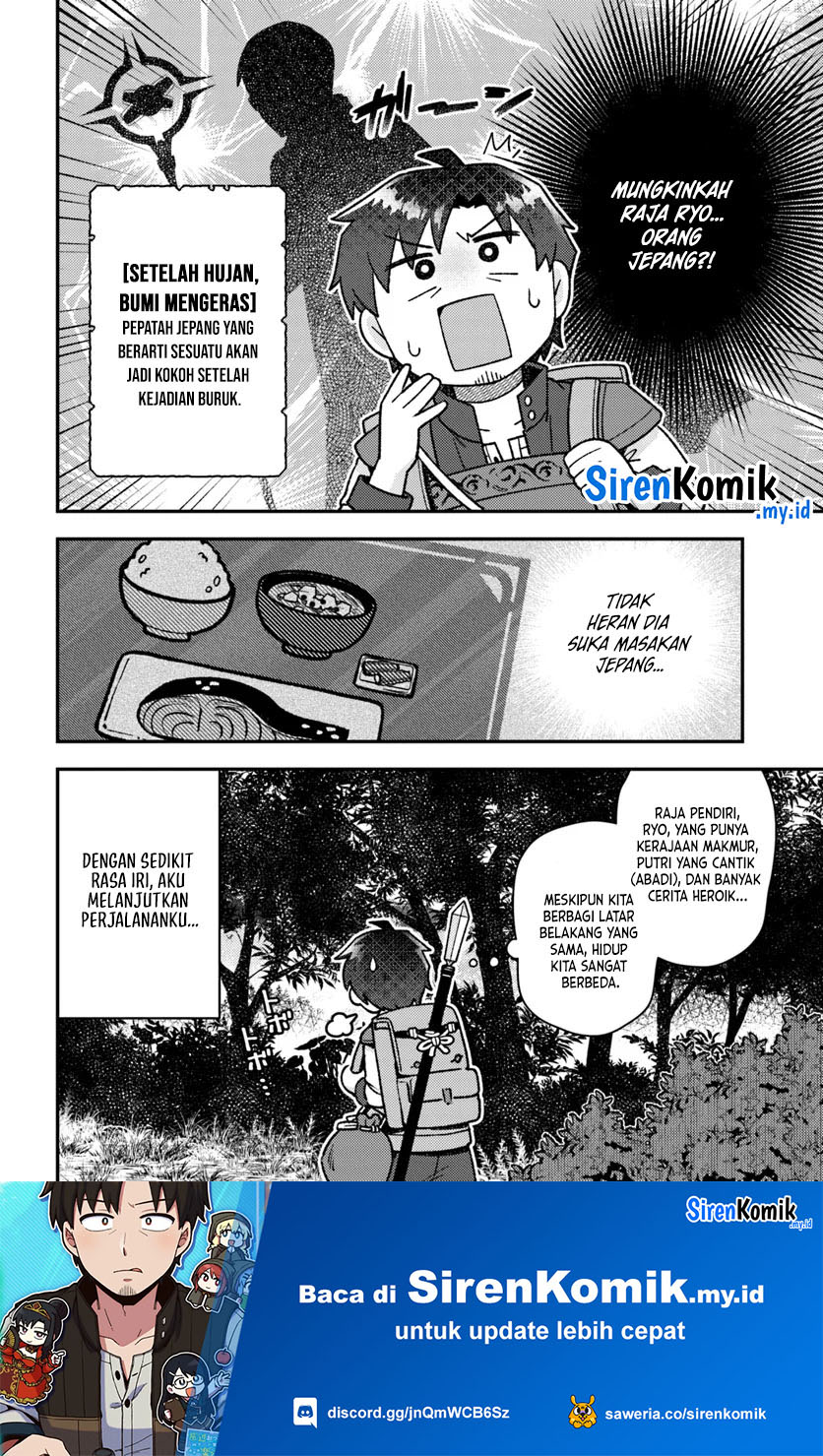 Teihen Ossan, Cheat Kokusei de Isekai Rakuraku Life Chapter 08.1 Bahasa Indonesia