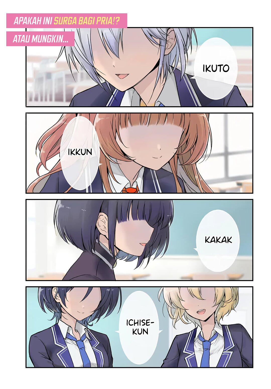 Teisou Gyakuten Sekai Nara Moteru to Omotte Itara Chapter 01 Bahasa Indonesia