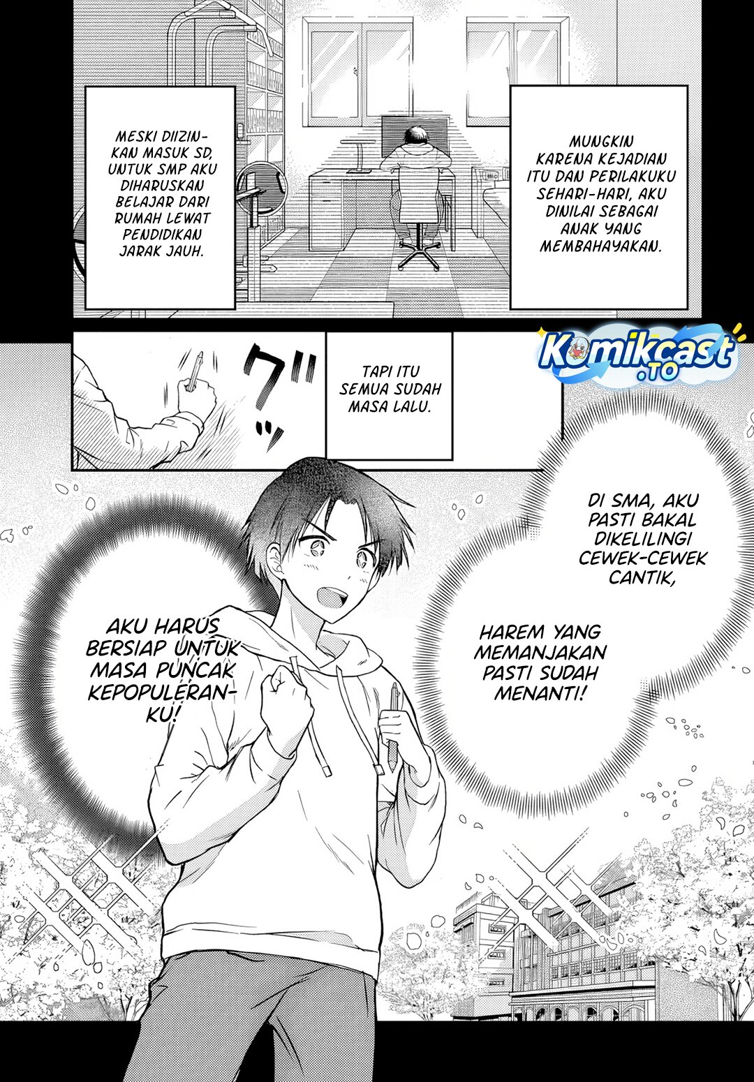 Teisou Gyakuten Sekai Nara Moteru to Omotte Itara Chapter 01 Bahasa Indonesia