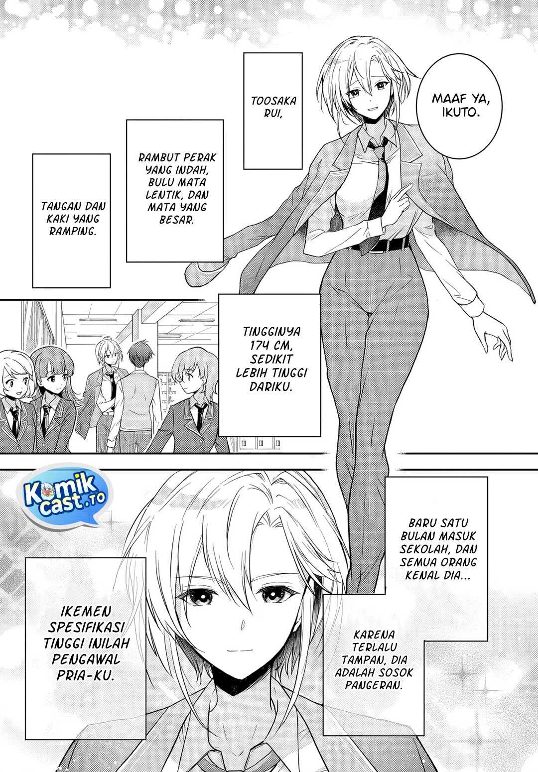 Teisou Gyakuten Sekai Nara Moteru to Omotte Itara Chapter 01 Bahasa Indonesia