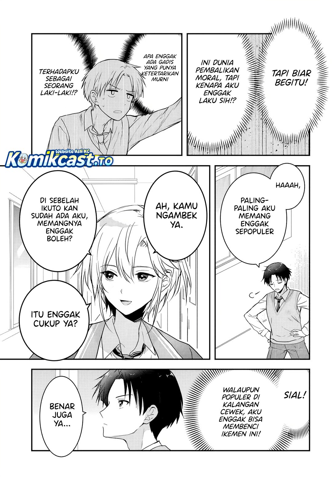 Teisou Gyakuten Sekai Nara Moteru to Omotte Itara Chapter 01 Bahasa Indonesia