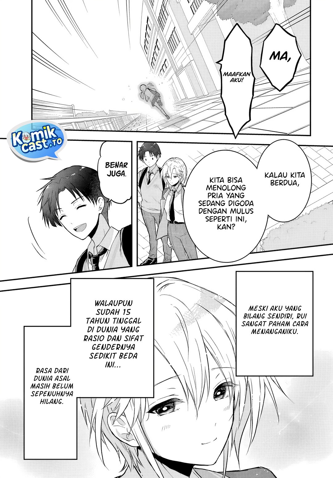 Teisou Gyakuten Sekai Nara Moteru to Omotte Itara Chapter 01 Bahasa Indonesia