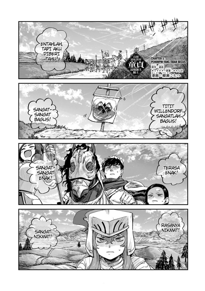 Teisou Gyakuten Sekai no Doutei Henkyou Ryoushu Kishi chapter 5