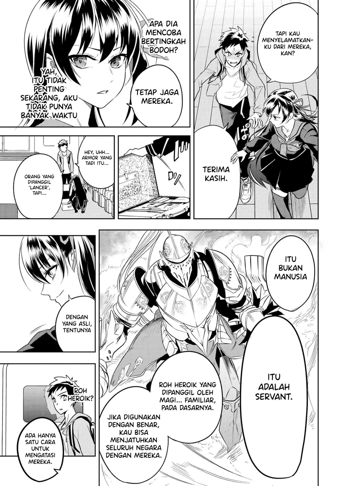 Teito Seihai Kitan – Fate/type Redline chapter 1