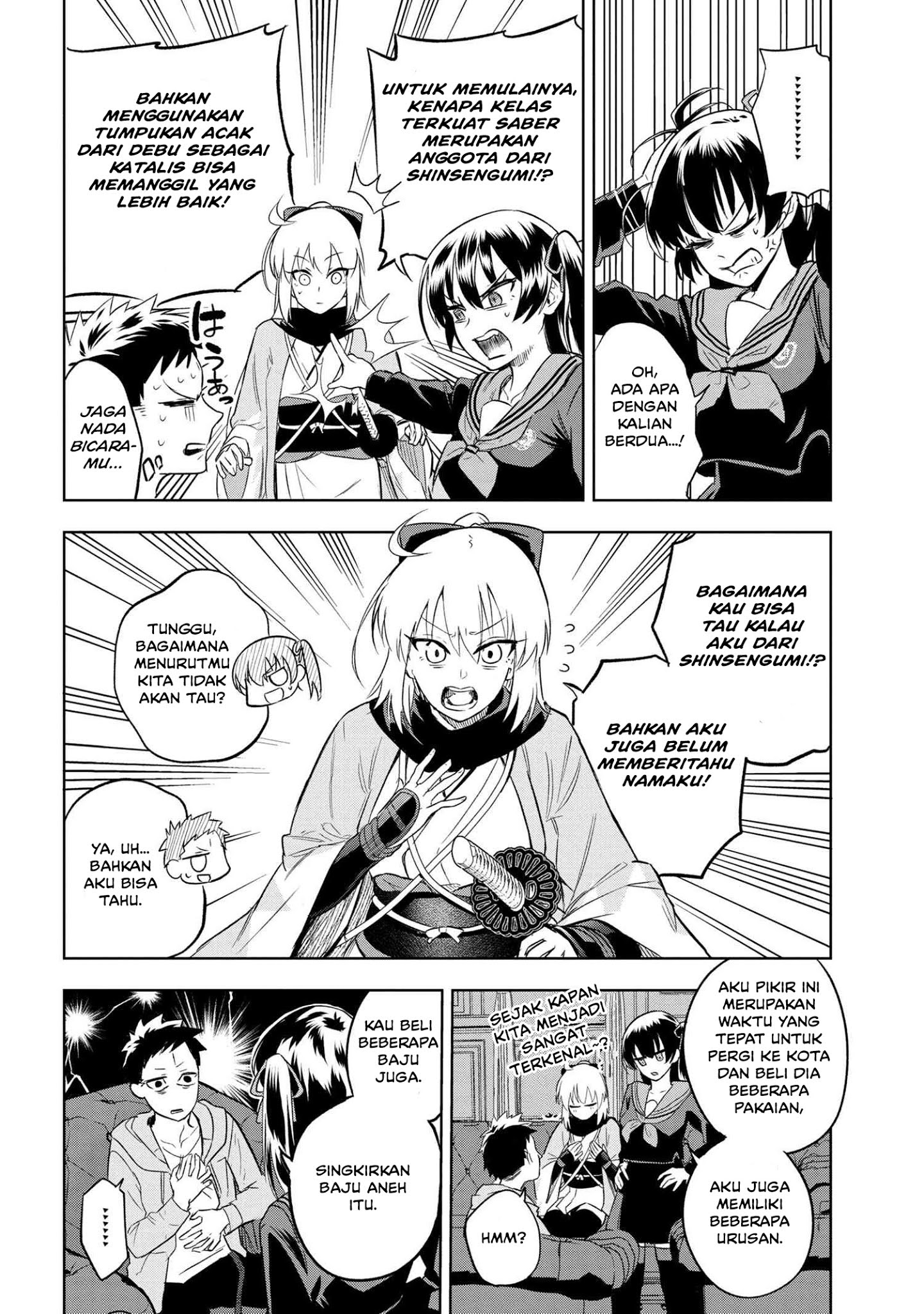 Teito Seihai Kitan – Fate/type Redline chapter 3
