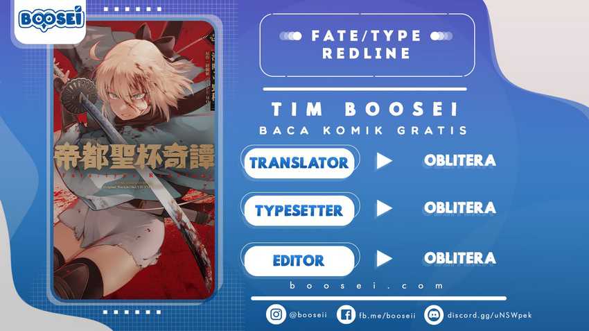 Teito Seihai Kitan – Fate/type Redline Chapter 08.1 Bahasa Indonesia
