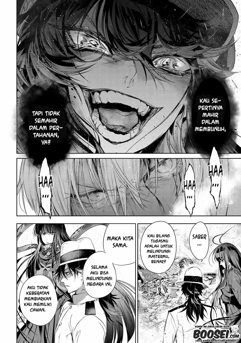 Teito Seihai Kitan – Fate/type Redline Chapter 11.3 Bahasa Indonesia