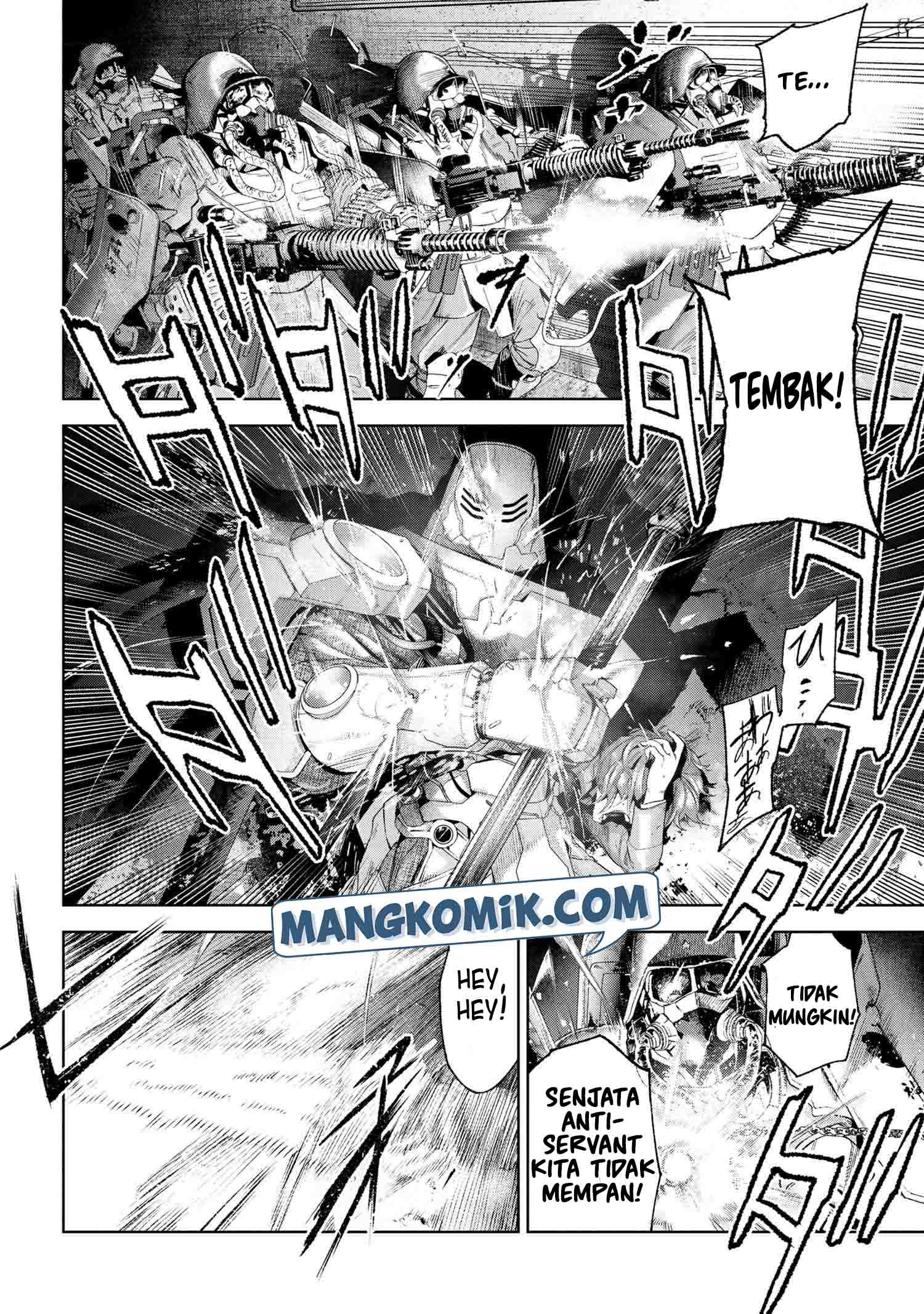 Teito Seihai Kitan – Fate/type Redline Chapter 16.2 Bahasa Indonesia