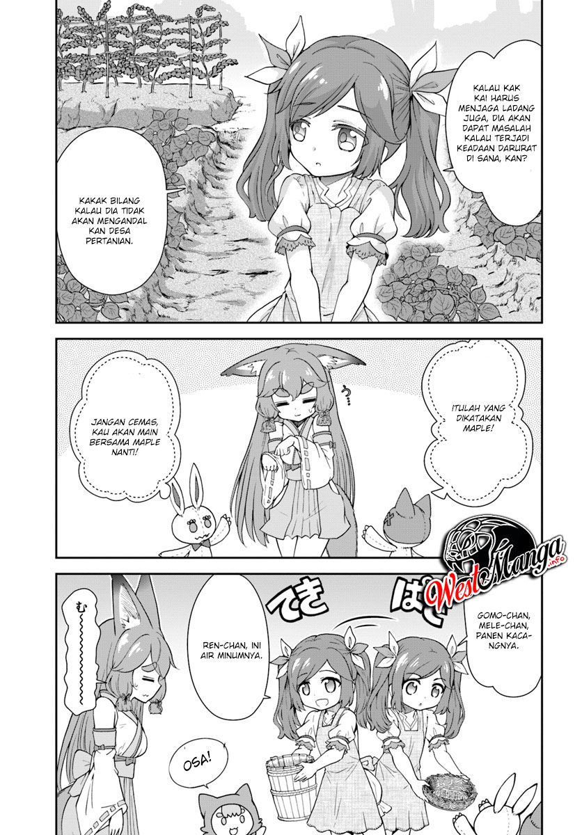 Tenohira Kaitaku Mura de Isekai Kenkokuki: Fueteku Yome-tachi to Nonbiri Mujintou Life Chapter 10 Bahasa Indonesia