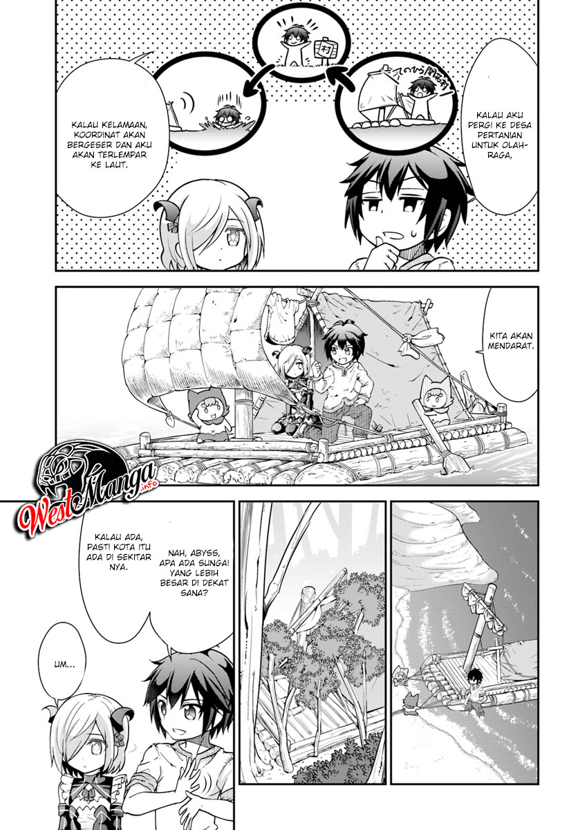 Tenohira Kaitaku Mura de Isekai Kenkokuki: Fueteku Yome-tachi to Nonbiri Mujintou Life Chapter 10 Bahasa Indonesia
