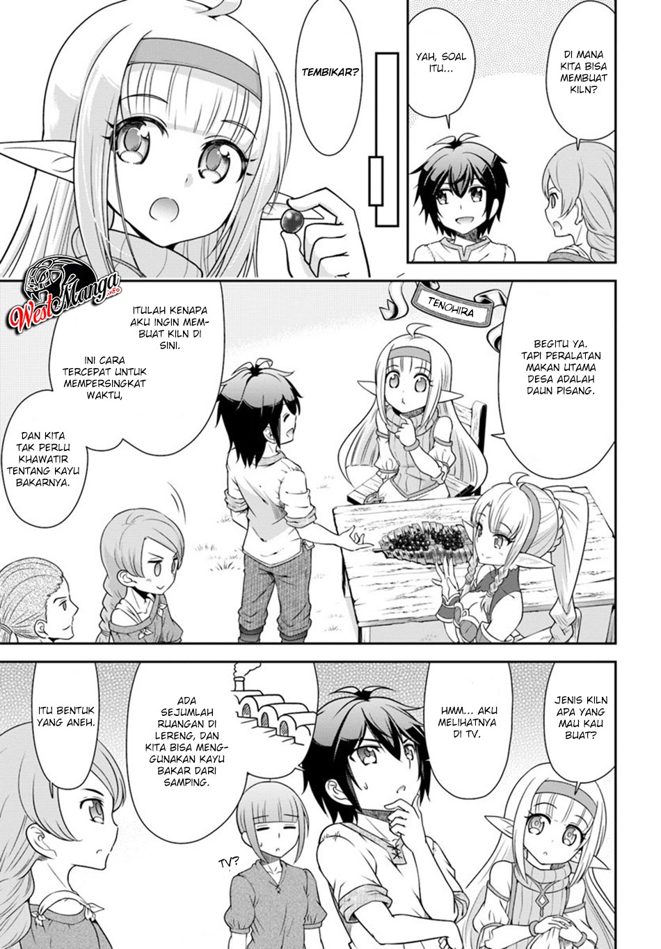 Tenohira Kaitaku Mura de Isekai Kenkokuki: Fueteku Yome-tachi to Nonbiri Mujintou Life chapter 18