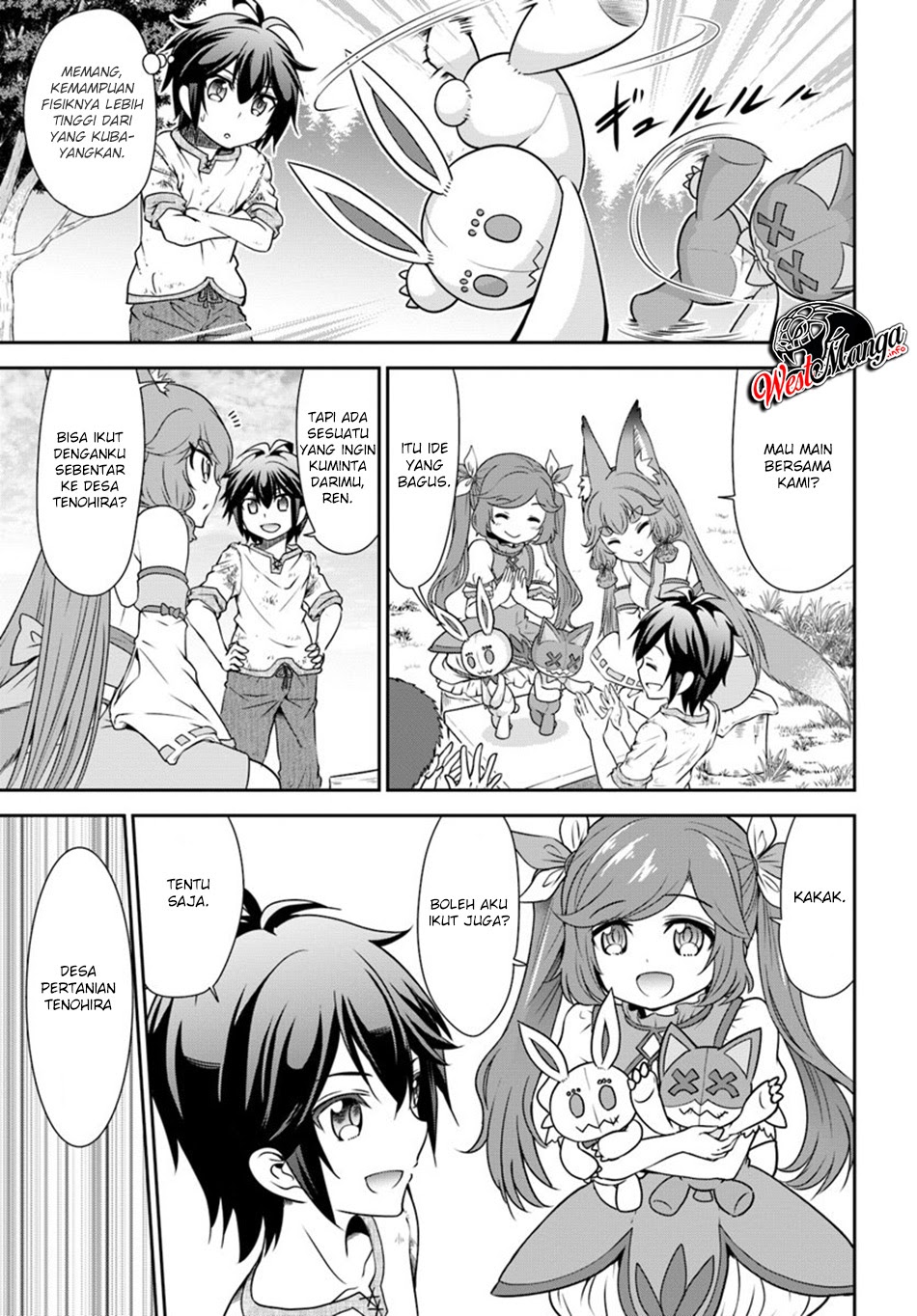 Tenohira Kaitaku Mura de Isekai Kenkokuki: Fueteku Yome-tachi to Nonbiri Mujintou Life chapter 18