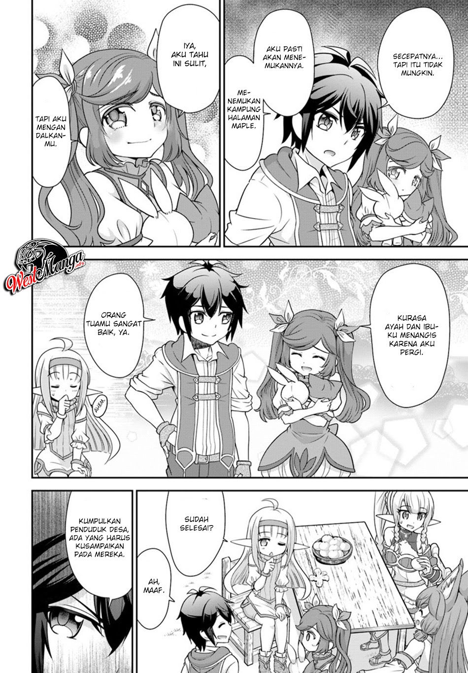 Tenohira Kaitaku Mura de Isekai Kenkokuki: Fueteku Yome-tachi to Nonbiri Mujintou Life chapter 18