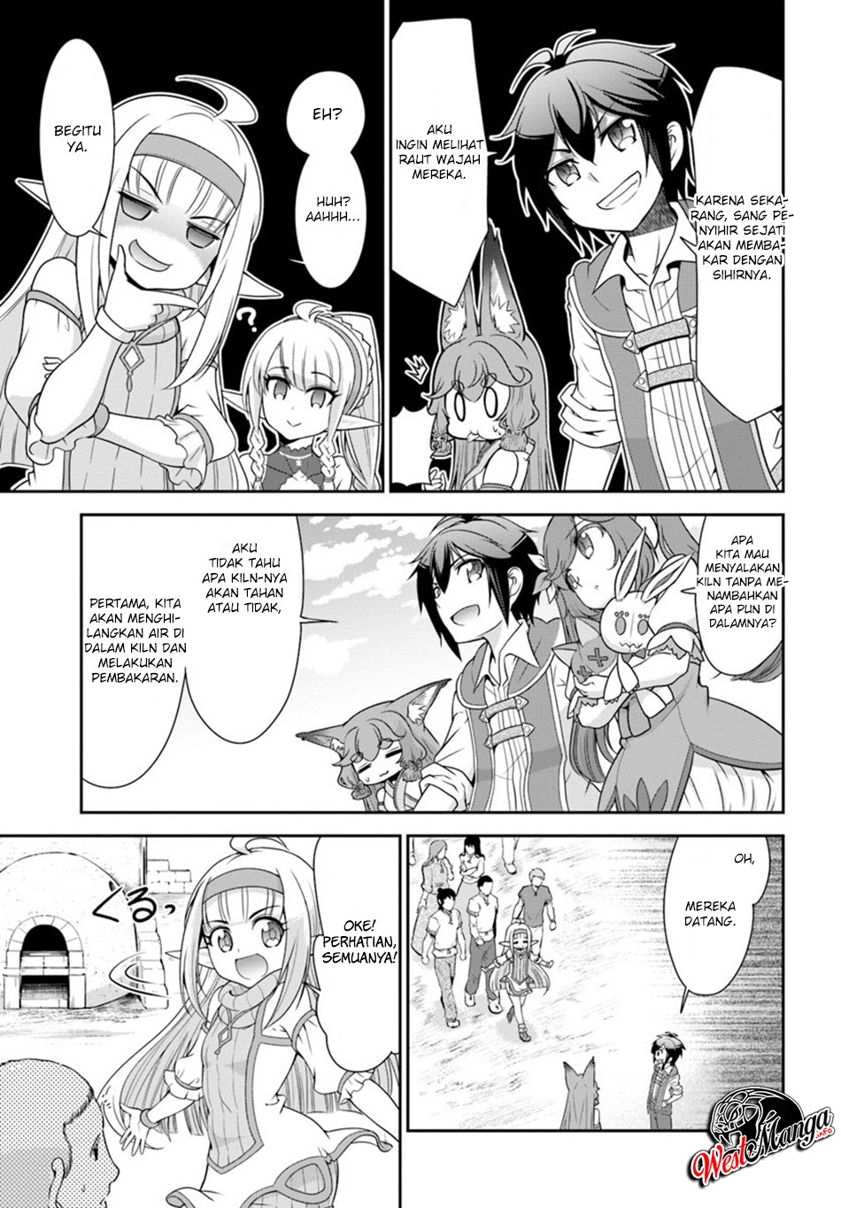 Tenohira Kaitaku Mura de Isekai Kenkokuki: Fueteku Yome-tachi to Nonbiri Mujintou Life chapter 18