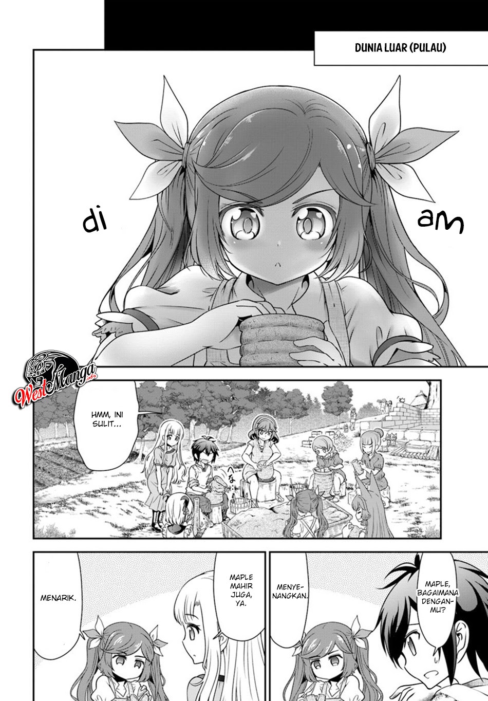 Tenohira Kaitaku Mura de Isekai Kenkokuki: Fueteku Yome-tachi to Nonbiri Mujintou Life chapter 18