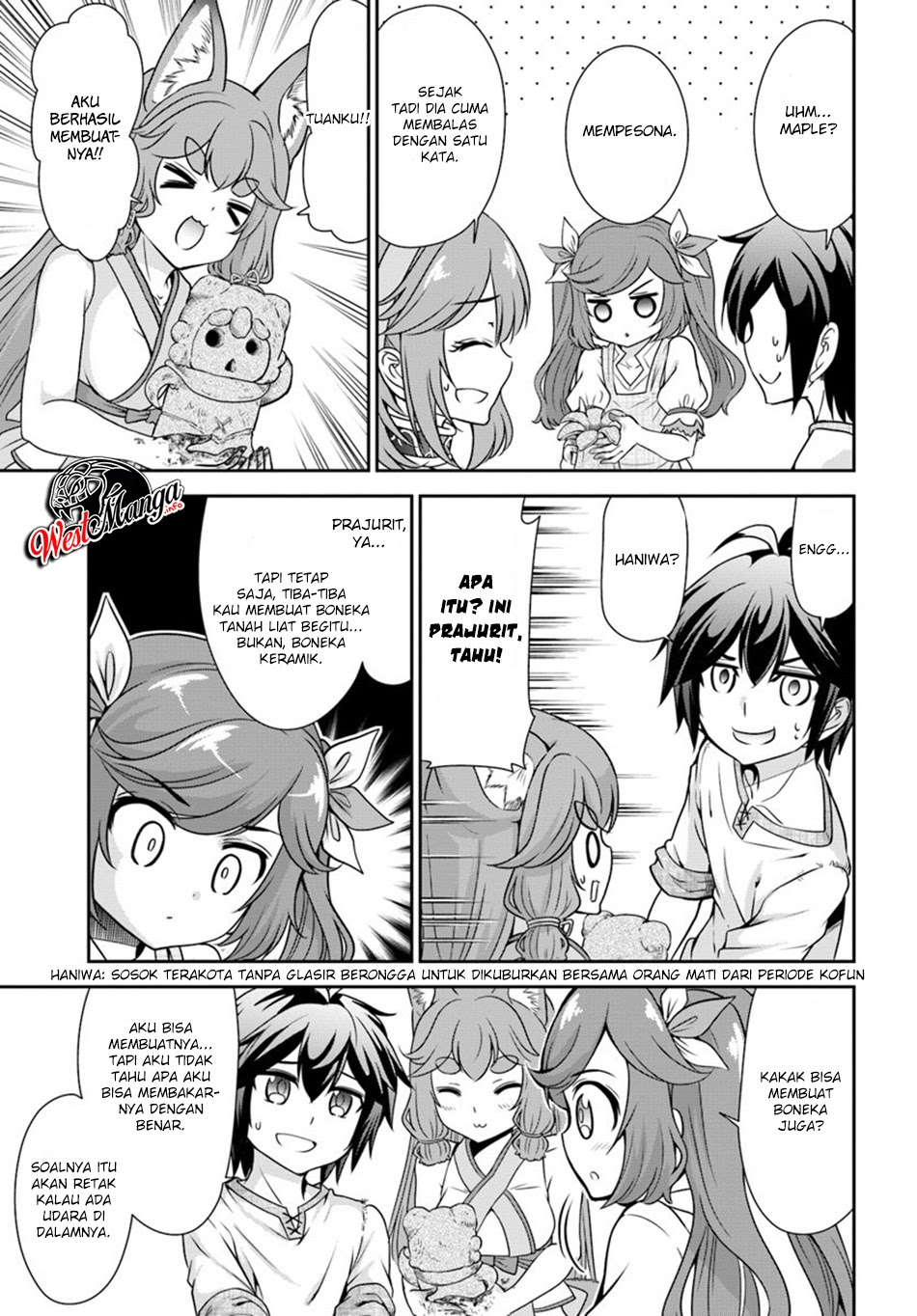Tenohira Kaitaku Mura de Isekai Kenkokuki: Fueteku Yome-tachi to Nonbiri Mujintou Life chapter 18