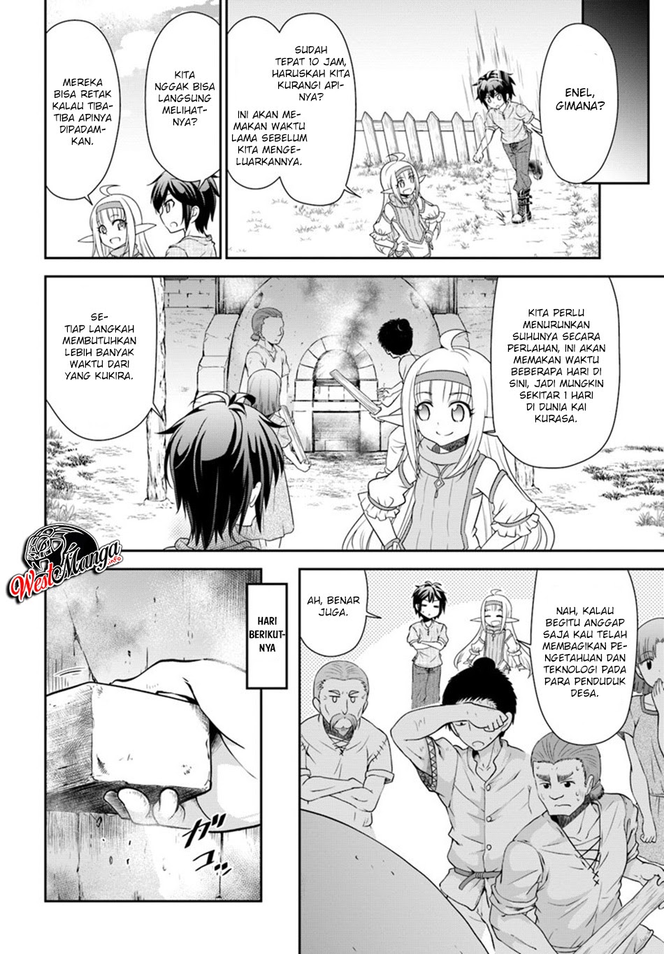 Tenohira Kaitaku Mura de Isekai Kenkokuki: Fueteku Yome-tachi to Nonbiri Mujintou Life chapter 18