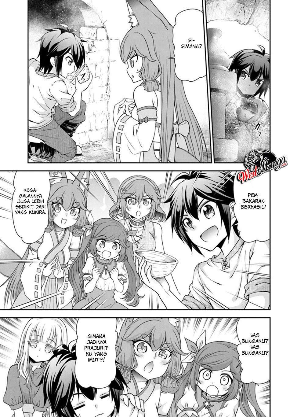 Tenohira Kaitaku Mura de Isekai Kenkokuki: Fueteku Yome-tachi to Nonbiri Mujintou Life chapter 18