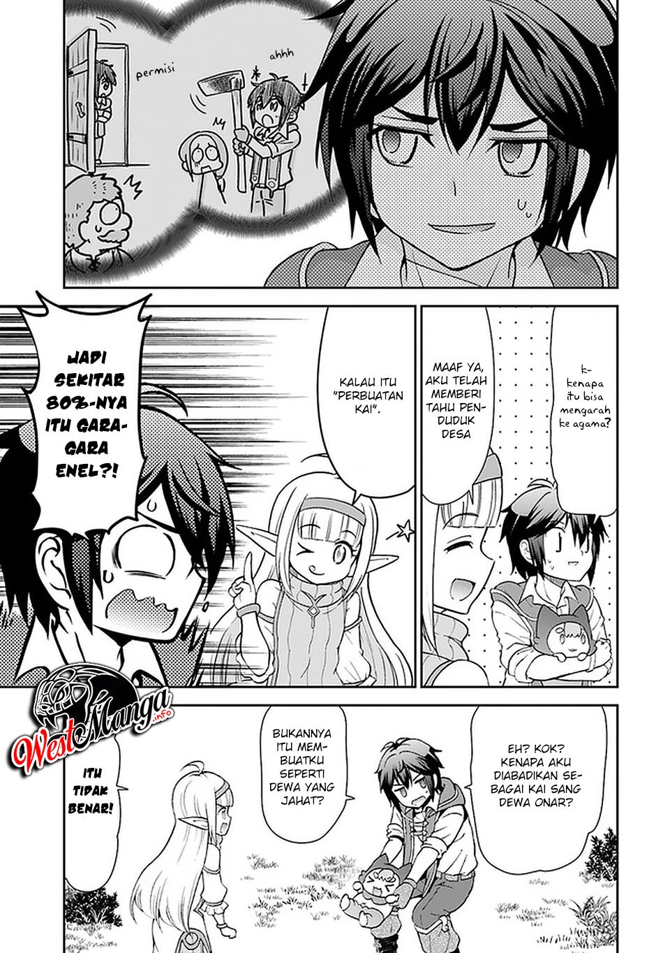 Tenohira Kaitaku Mura de Isekai Kenkokuki: Fueteku Yome-tachi to Nonbiri Mujintou Life chapter 23