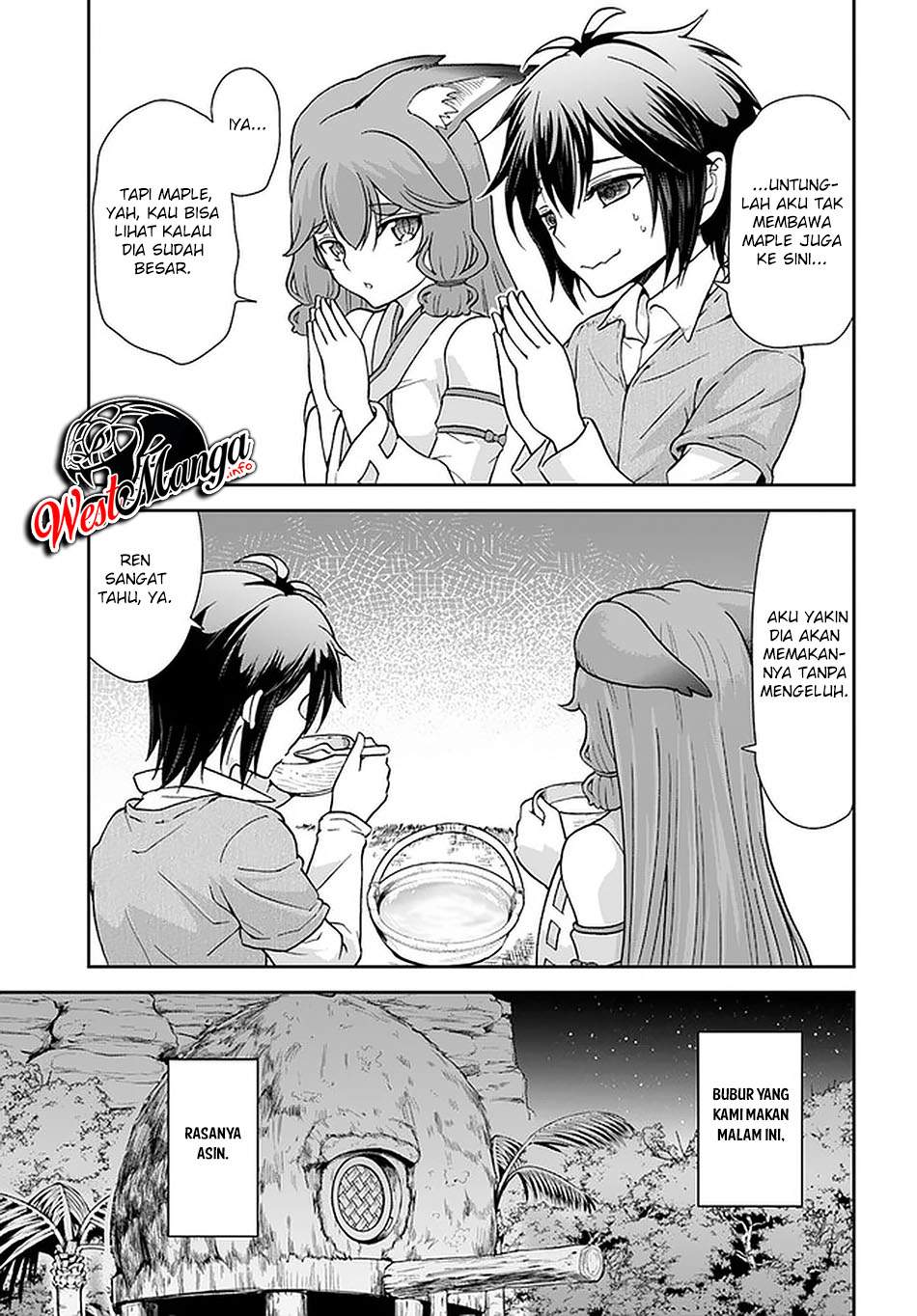 Tenohira Kaitaku Mura de Isekai Kenkokuki: Fueteku Yome-tachi to Nonbiri Mujintou Life chapter 26