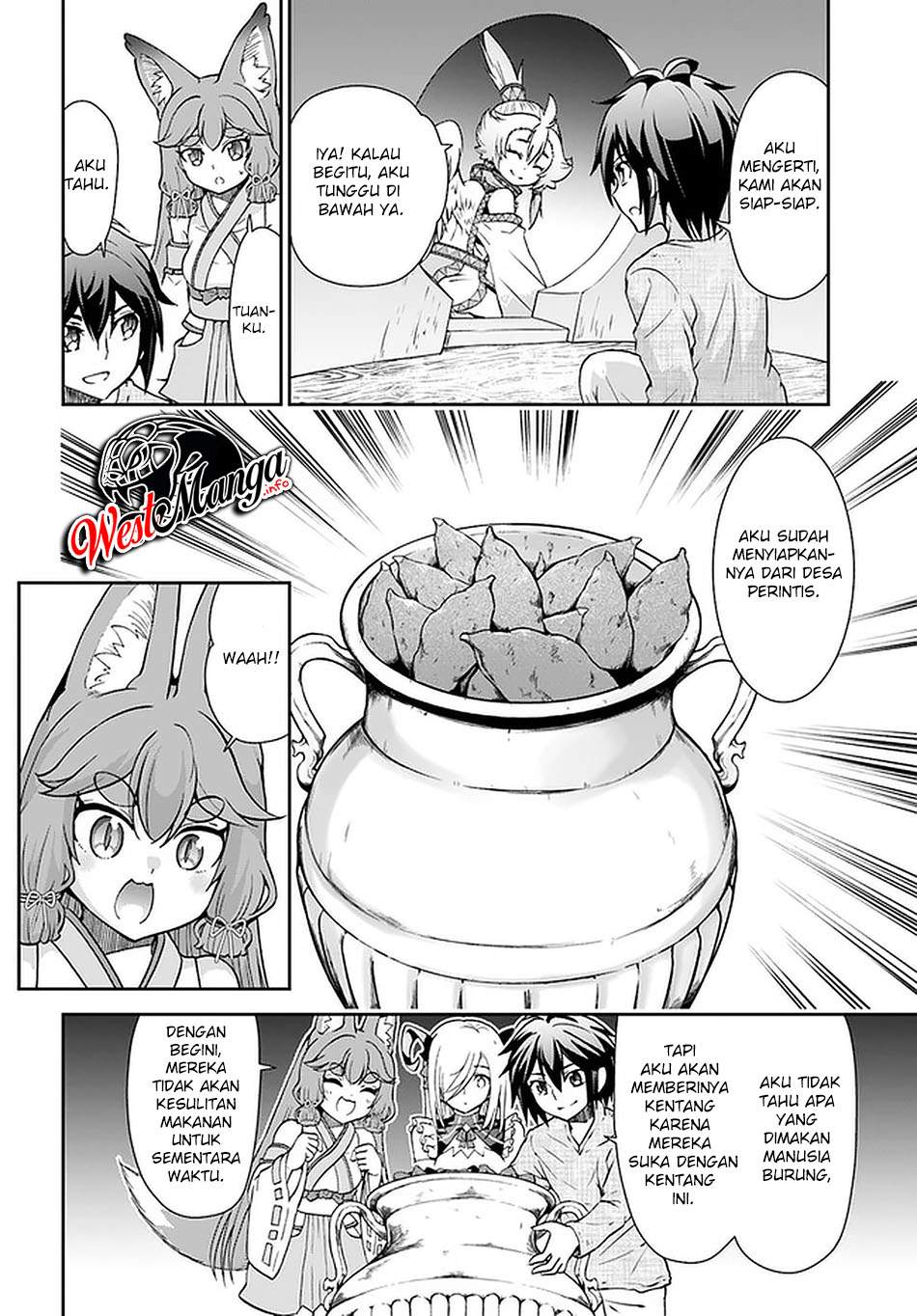 Tenohira Kaitaku Mura de Isekai Kenkokuki: Fueteku Yome-tachi to Nonbiri Mujintou Life chapter 26