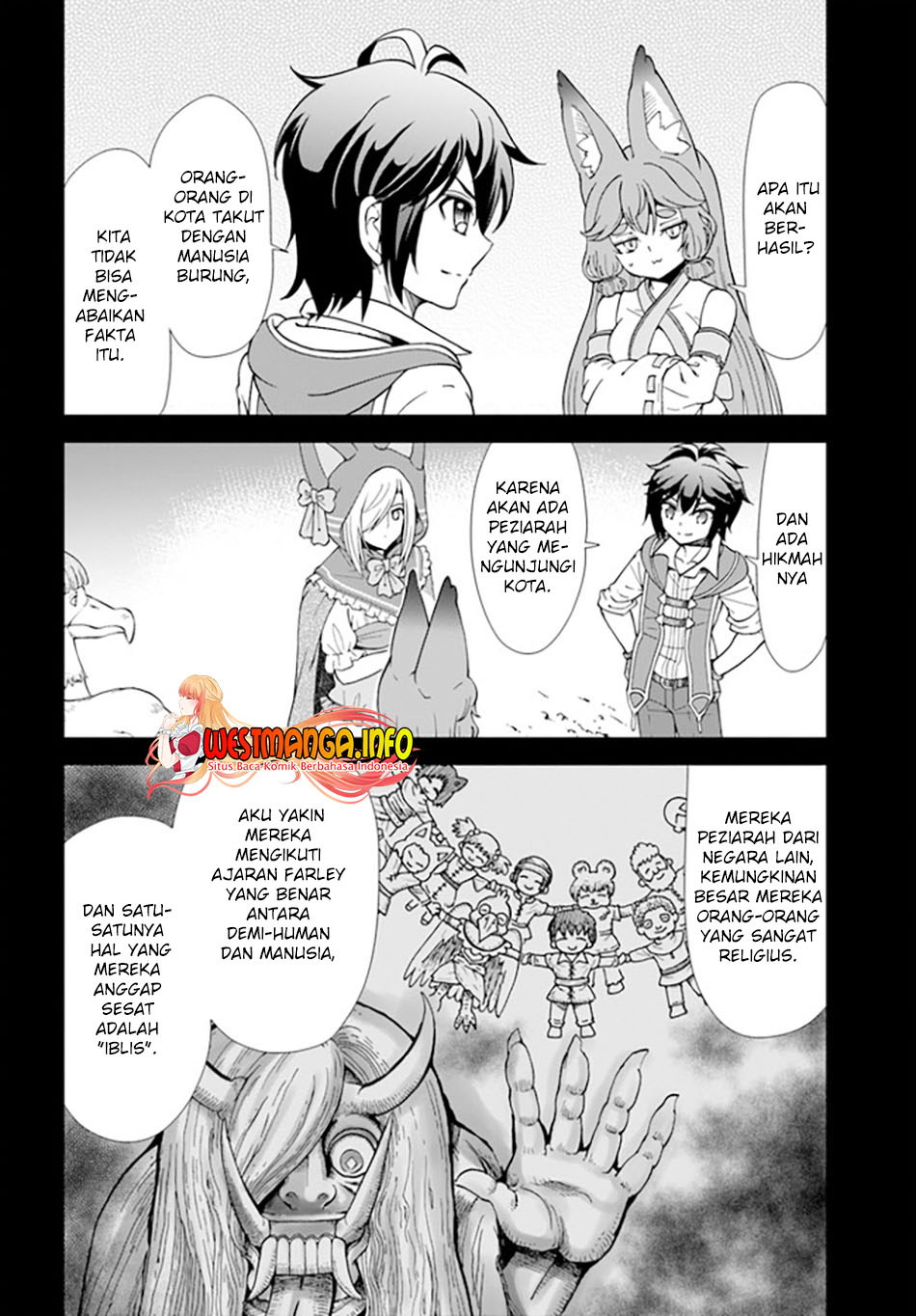 Tenohira Kaitaku Mura de Isekai Kenkokuki: Fueteku Yome-tachi to Nonbiri Mujintou Life chapter 31