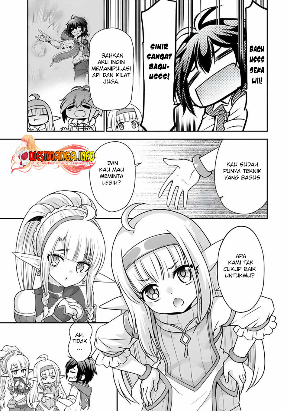 Tenohira Kaitaku Mura de Isekai Kenkokuki: Fueteku Yome-tachi to Nonbiri Mujintou Life Chapter 34 Bahasa Indonesia