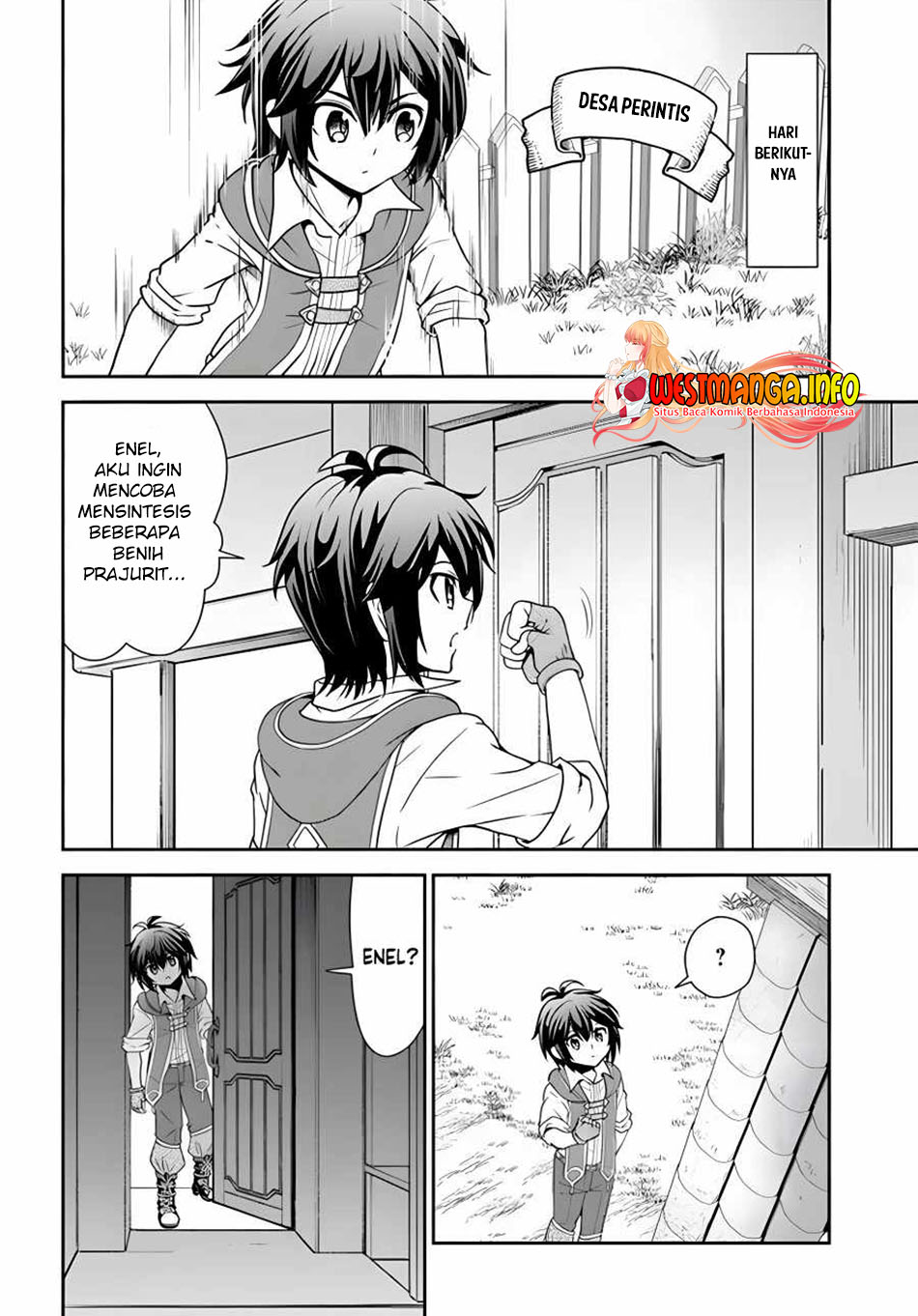 Tenohira Kaitaku Mura de Isekai Kenkokuki: Fueteku Yome-tachi to Nonbiri Mujintou Life Chapter 34 Bahasa Indonesia