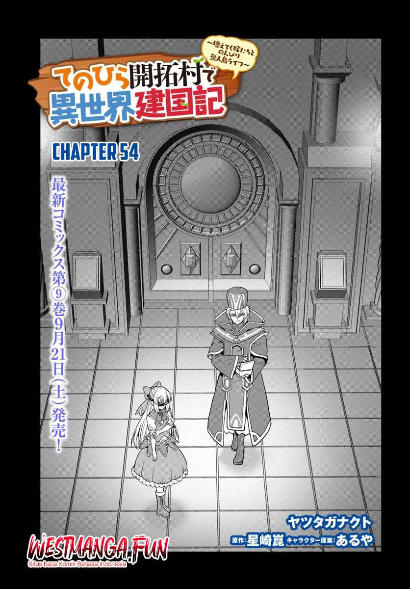 Tenohira Kaitaku Mura de Isekai Kenkokuki: Fueteku Yome-tachi to Nonbiri Mujintou Life chapter 54