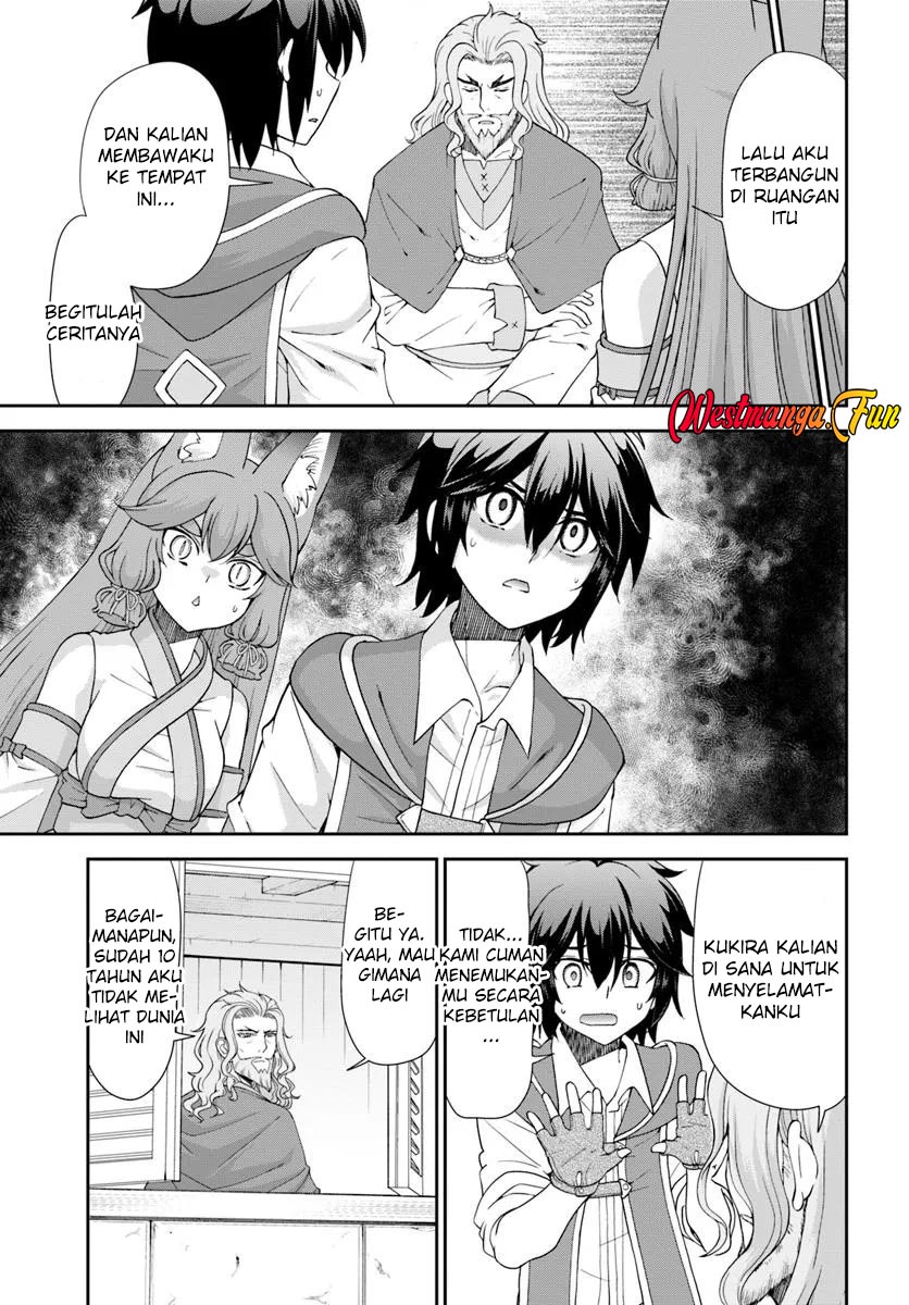 Tenohira Kaitaku Mura de Isekai Kenkokuki: Fueteku Yome-tachi to Nonbiri Mujintou Life chapter 57