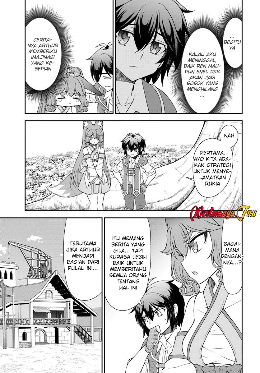 Tenohira Kaitaku Mura de Isekai Kenkokuki: Fueteku Yome-tachi to Nonbiri Mujintou Life chapter 57