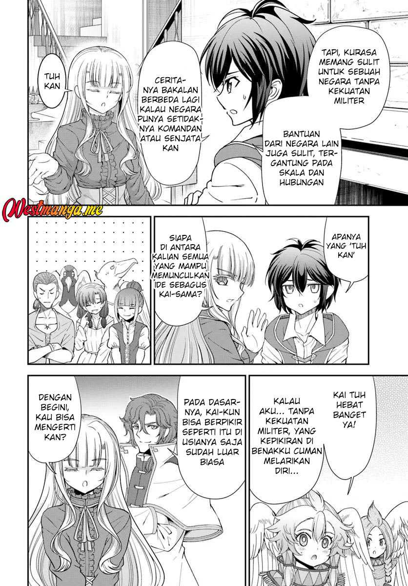 Tenohira Kaitaku Mura de Isekai Kenkokuki: Fueteku Yome-tachi to Nonbiri Mujintou Life chapter 58