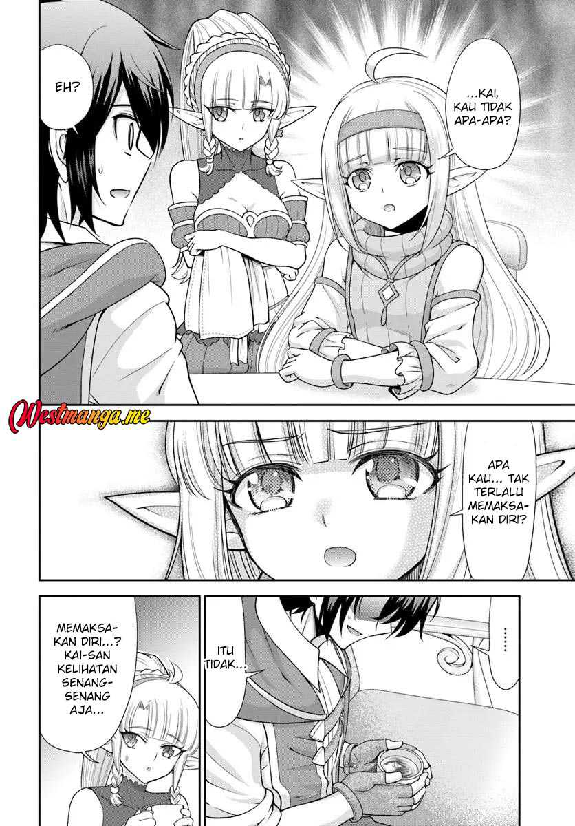 Tenohira Kaitaku Mura de Isekai Kenkokuki: Fueteku Yome-tachi to Nonbiri Mujintou Life chapter 58