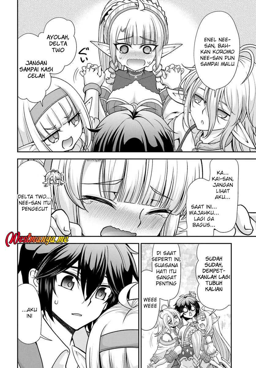 Tenohira Kaitaku Mura de Isekai Kenkokuki: Fueteku Yome-tachi to Nonbiri Mujintou Life chapter 58