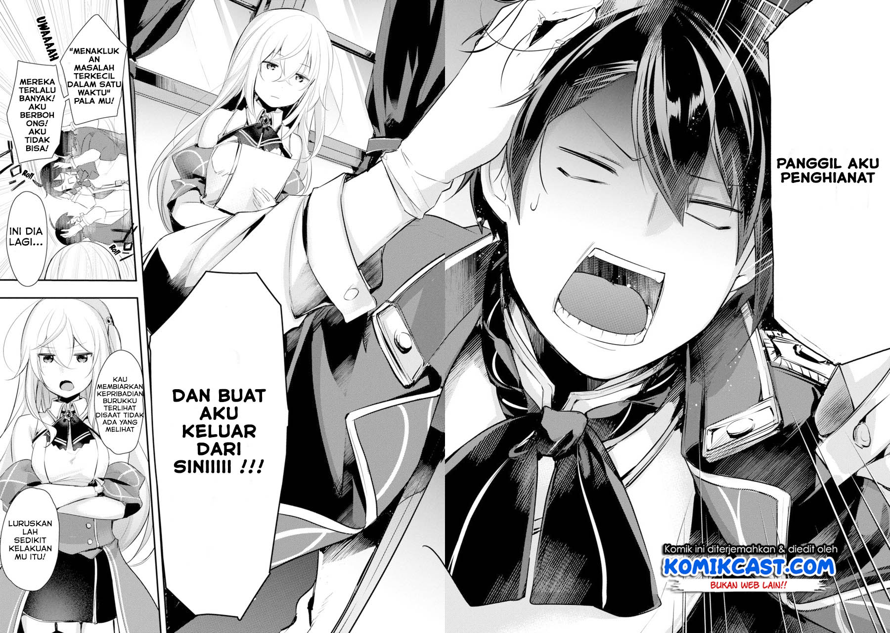 Tensai Ouji no Akaji Kokka Saisei Jutsu – Souda, Baikoku Shiyou chapter 1
