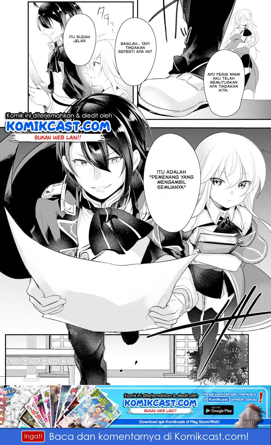 Tensai Ouji no Akaji Kokka Saisei Jutsu – Souda, Baikoku Shiyou chapter 1