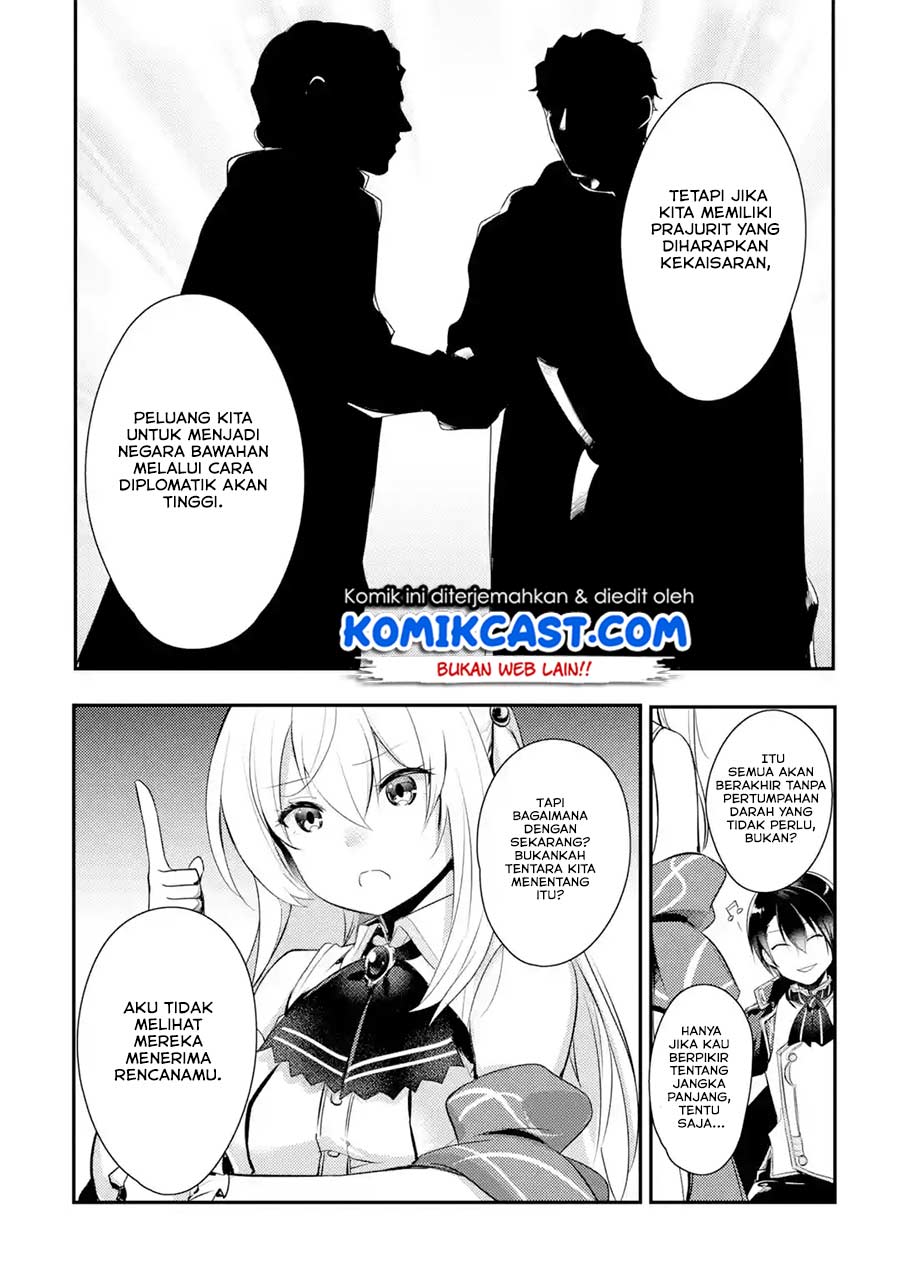 Tensai Ouji no Akaji Kokka Saisei Jutsu – Souda, Baikoku Shiyou Chapter 03 Bahasa Indonesia