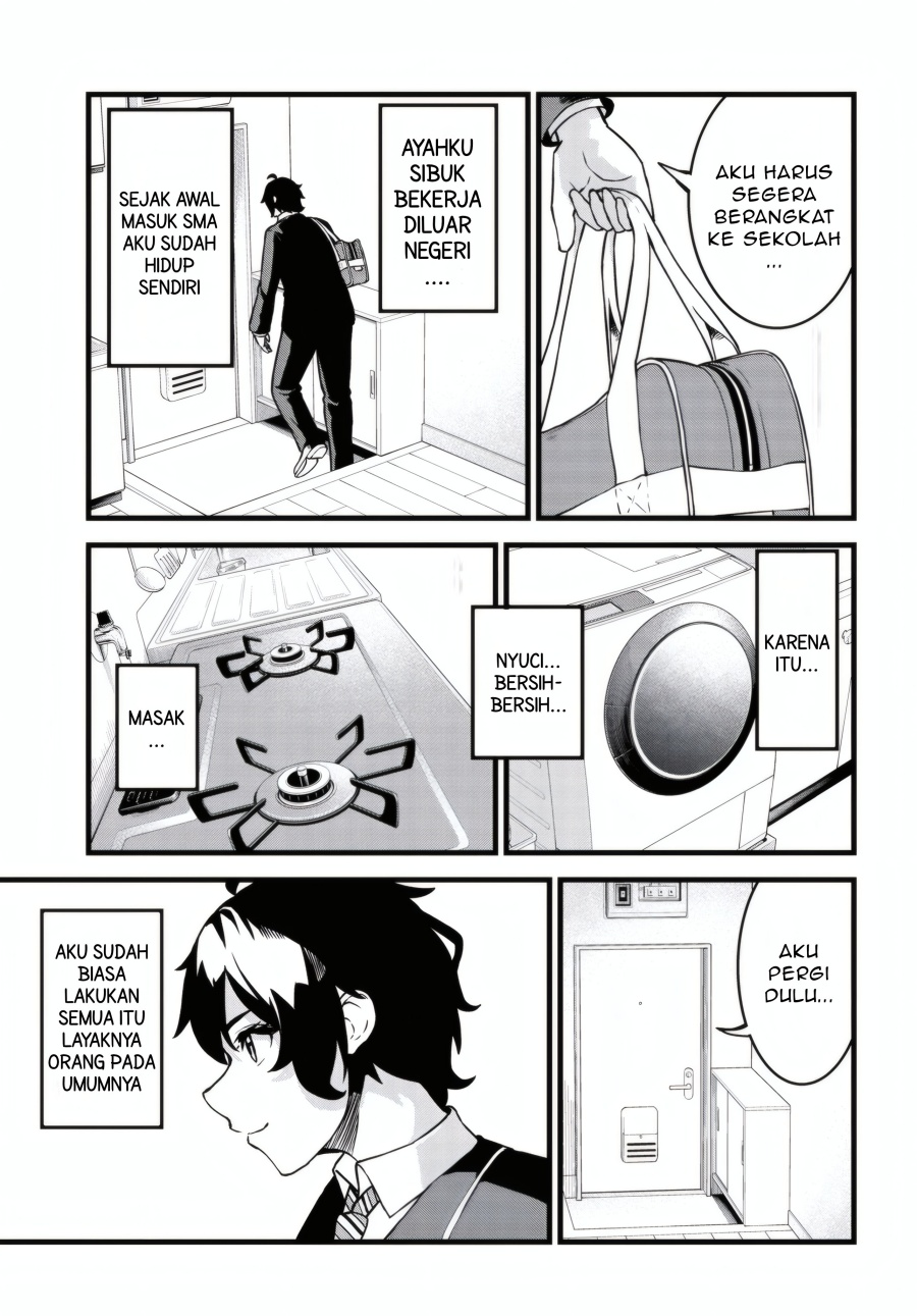 Tensai Bishoujo Sanshimai wa Isourou ni Dake Choro Kawaii chapter 1