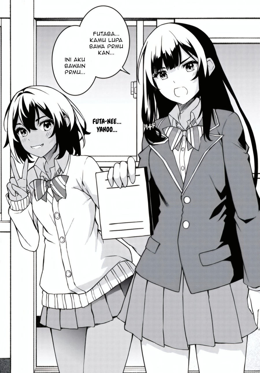 Tensai Bishoujo Sanshimai wa Isourou ni Dake Choro Kawaii chapter 1