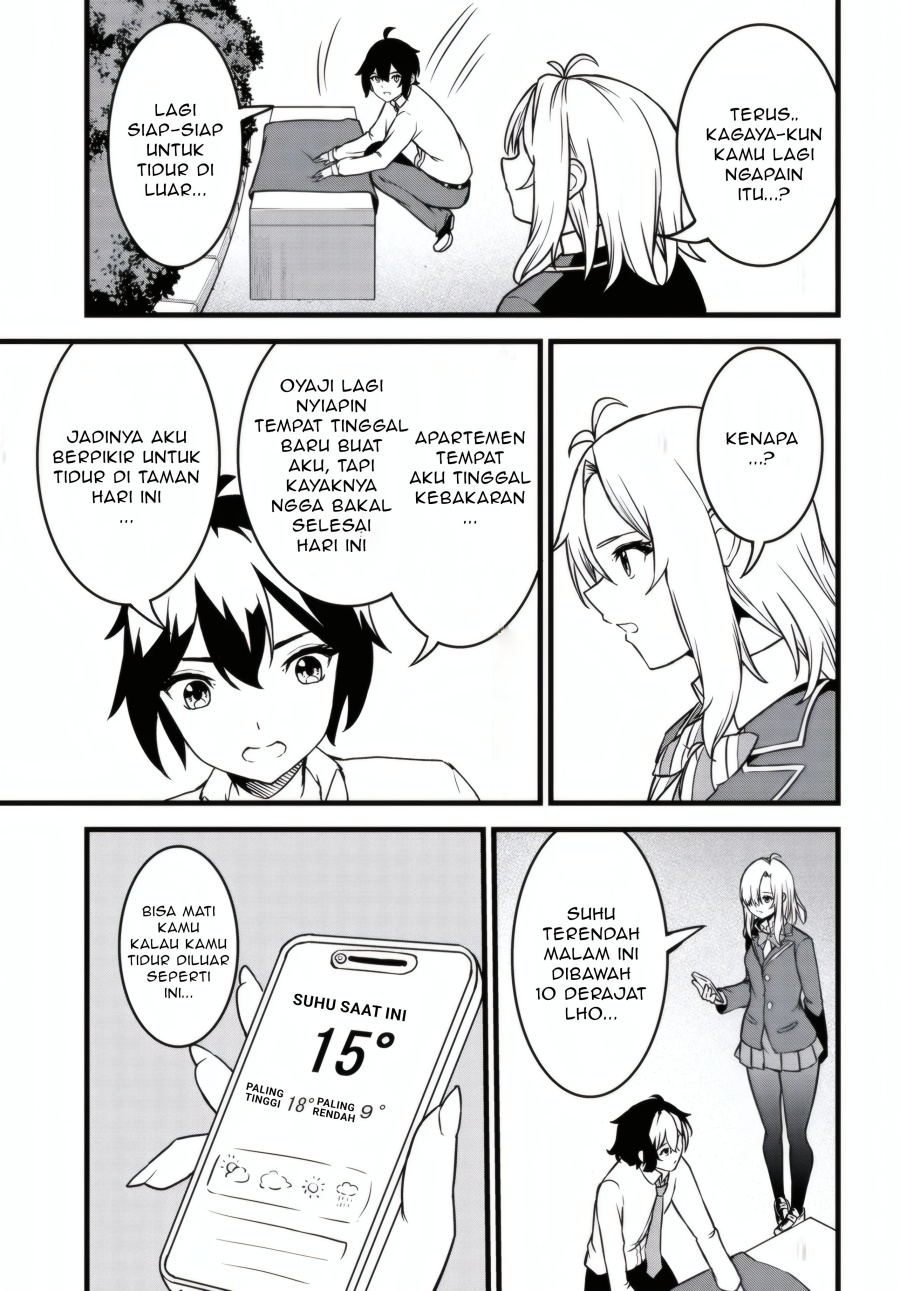 Tensai Bishoujo Sanshimai wa Isourou ni Dake Choro Kawaii chapter 1