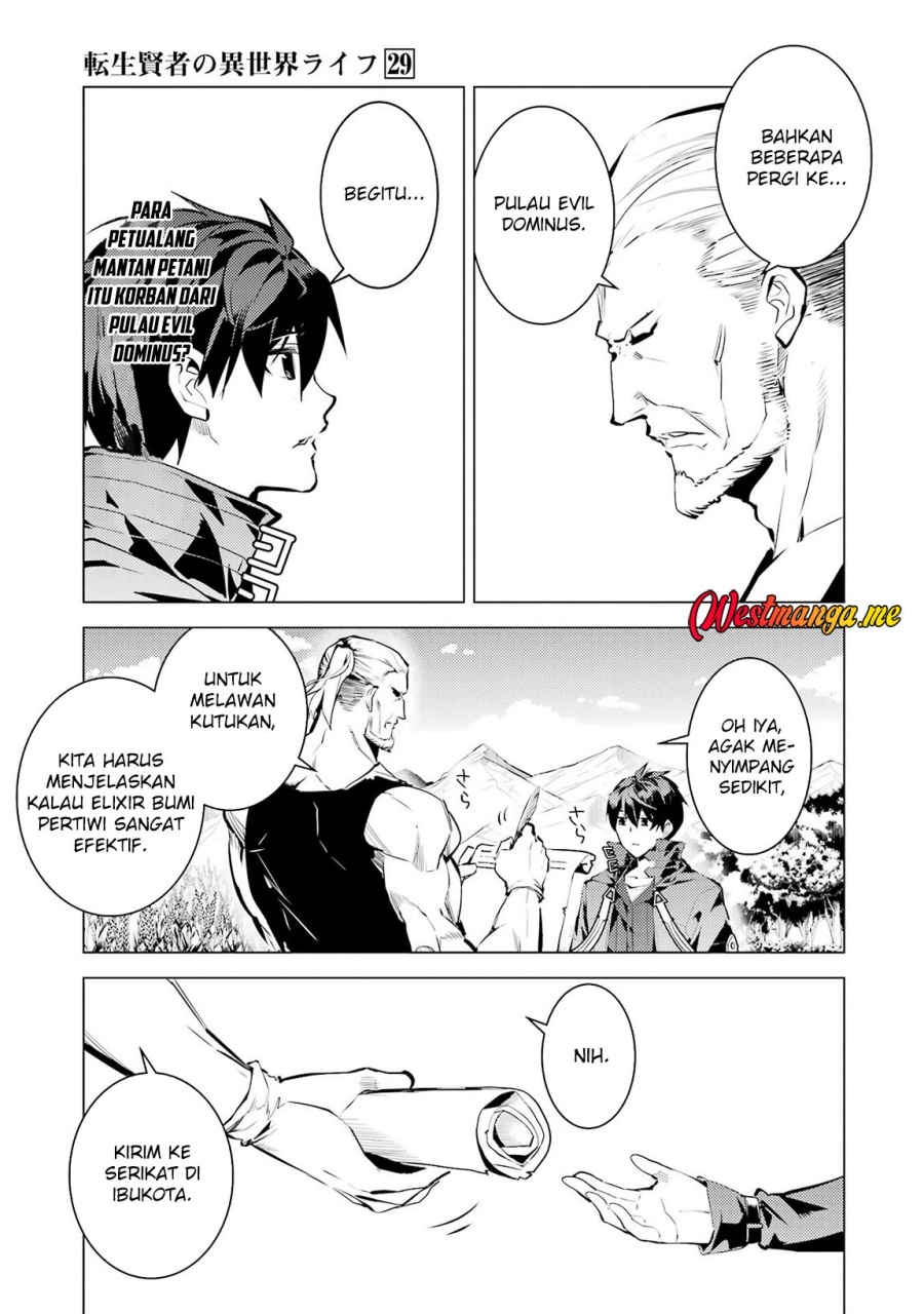 Tensei Kenja no Isekai Raifu Chapter 85 Bahasa Indonesia