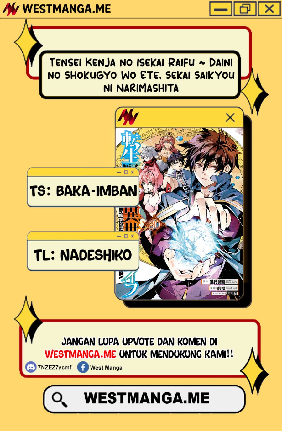 Tensei Kenja no Isekai Raifu Chapter 86 Bahasa Indonesia