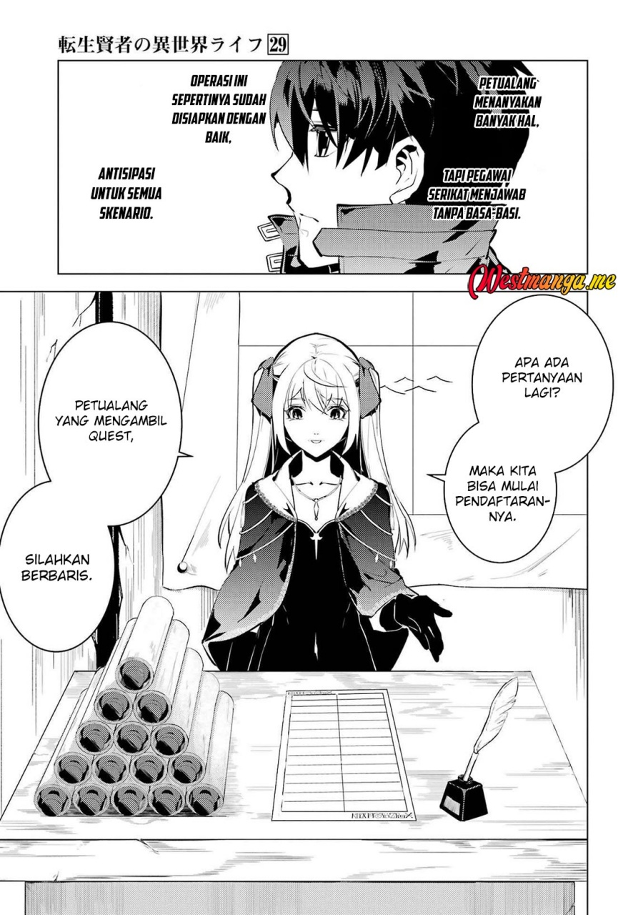 Tensei Kenja no Isekai Raifu Chapter 86 Bahasa Indonesia