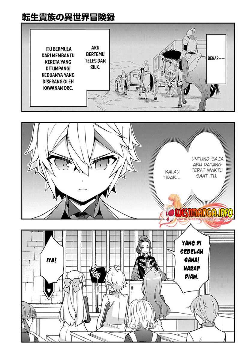 Tensei Kizoku no Isekai Boukenroku ~Jichou wo Shiranai Kamigami no Shit Chapter 39 Bahasa Indonesia