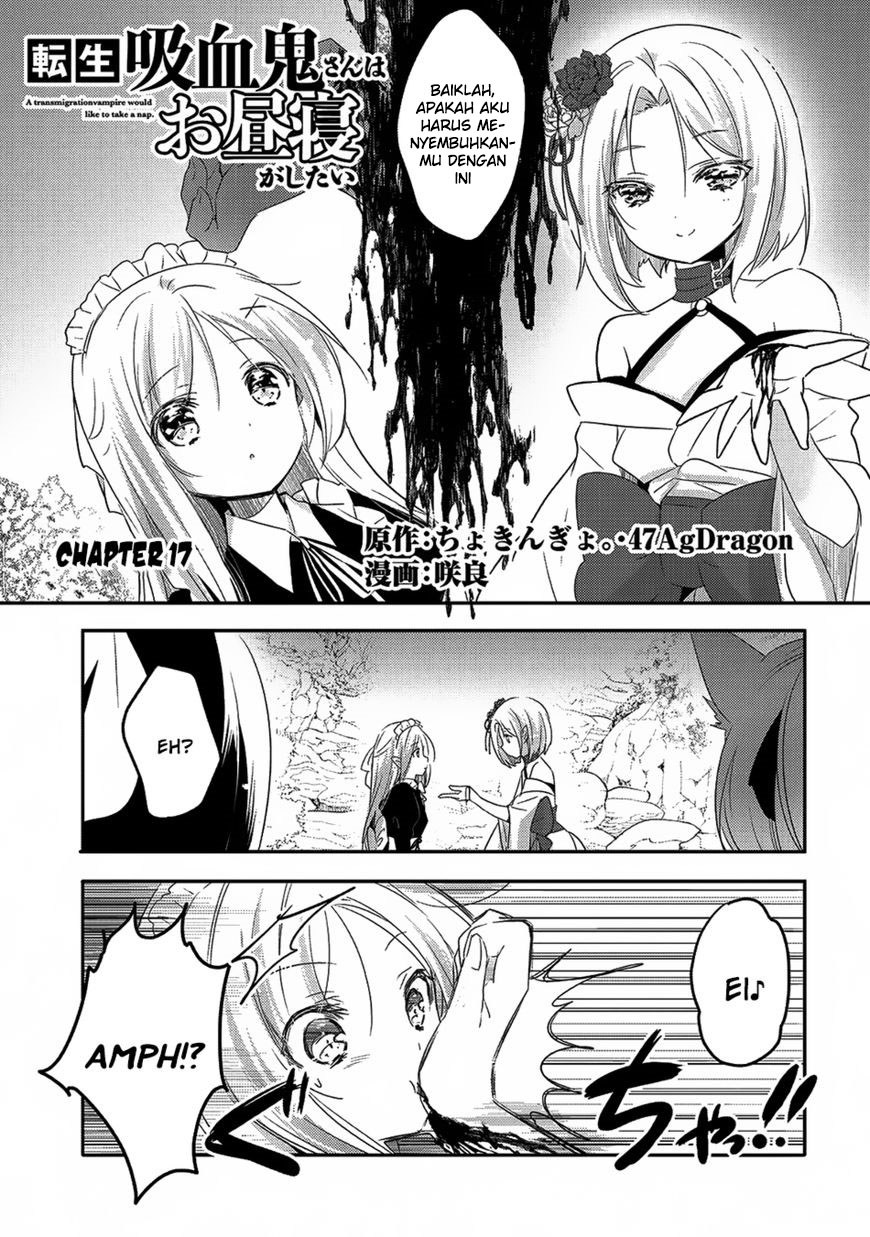 Tensei Kyuuketsukisan wa Ohirune ga Shita Chapter 17 Bahasa Indonesia